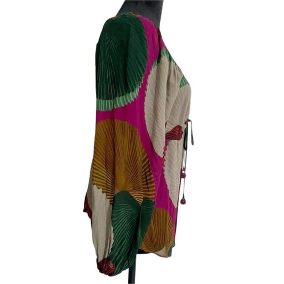 Farm Rio Size Small  Katalina Blouse Long Sleeve - Picture 4 of 9